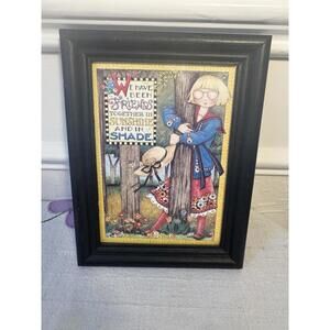 Mary Engelbreit Framed Print “We Have Been Friends Together In Sunshine